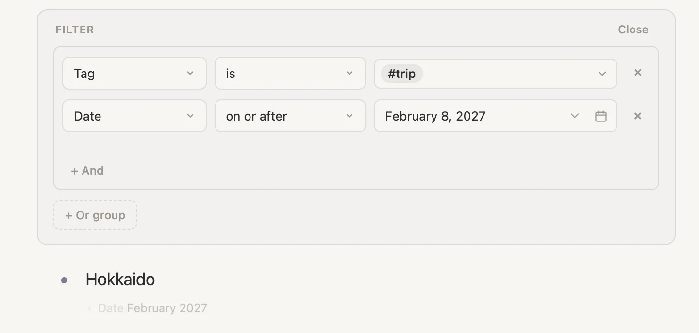 Date on or after 8 February 2027, finding Hokkaido